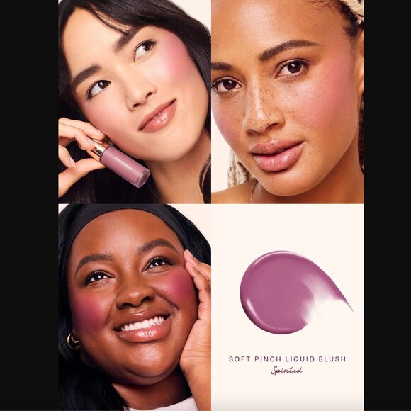 NWT Rare Beauty NEW Soft Pinch Liquid Blush Mini in Spirited - Picture 5 of 6